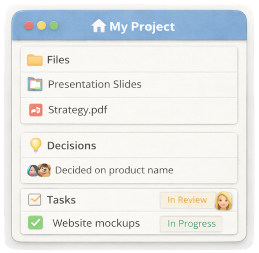 Projects mini-app example